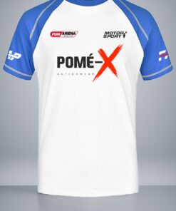 Alternative view of Pome-X Racing Sponsor Shirt Raglan