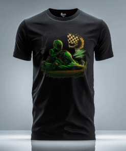 Gokart Shirt green Racing
