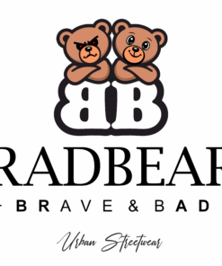 Alternative view of BradBears „Friss Gummi“ Hoodie – by POMÉ-X